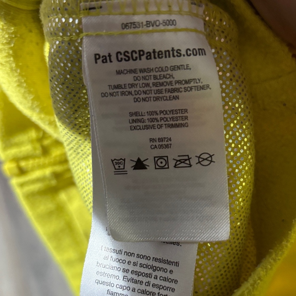 Columbia Yellow Utility Jacket - Picture 8 of 10